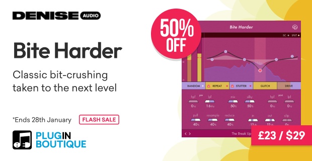 Denise Audio Bite Harder Flash Sale