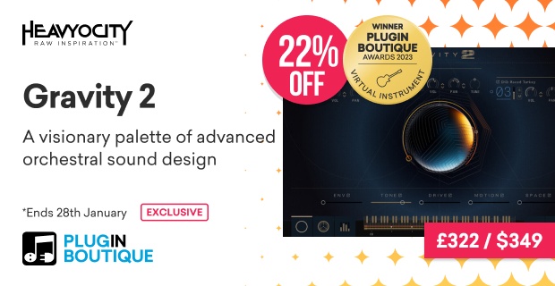 Heavyocity Gravity 2 Award Winners Sale (Exclusive)