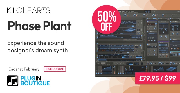 Kilohearts Phase Plant Sale (Exclusive)