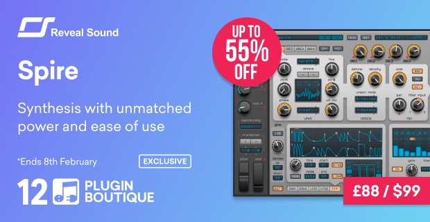 Reveal Sound Spire Plugin Boutique 12th Anniversary Sale (Exclusive)