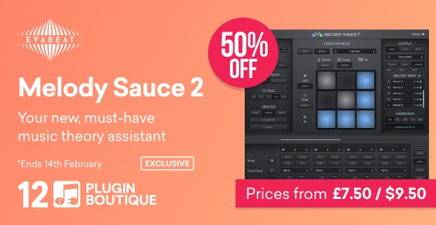 EVAbeat Melody Sauce 2 Plugin Boutique 12th Anniversary Sale (Exclusive)