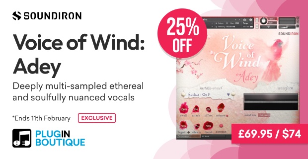 Soundiron Voice of Wind: Adey Sale (Exclusive)