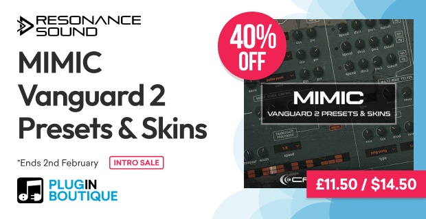 Resonance Sound CFA MIMIC Vanguard 2 Presets & Skins Intro Sale