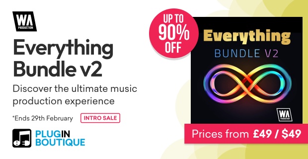 W.A. Production Everything Bundle V2 Intro Sale