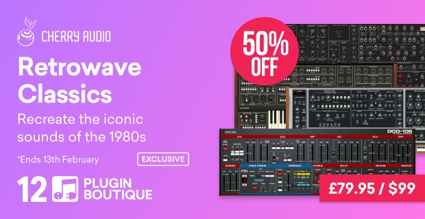 Cherry Audio Retrowave Classics PIB 12th Anniversary Sale (Exclusive)