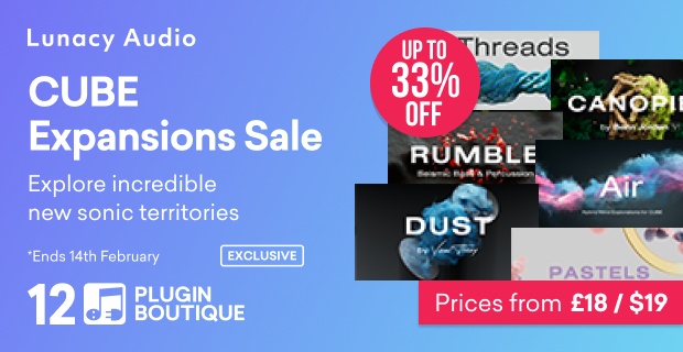 Lunacy Audio CUBE Expansions PIB 12th Anniversary Sale (Exclusive)