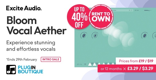 Excite Audio Bloom Vocal Aether Intro Sale (Exclusive)