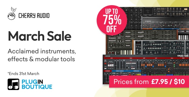 Cherry Audio March Sale