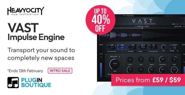 Heavyocity VAST - Impulse Engine Intro Sale