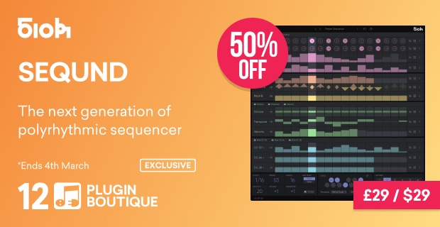 510k SEQUND Plugin Boutique 12th Anniversary Sale (Exclusive)