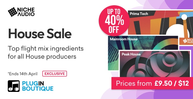 Niche Audio House Sale (Exclusive)