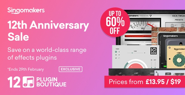 Singomakers Plugin Boutique 12th Anniversary Sale (Exclusive)