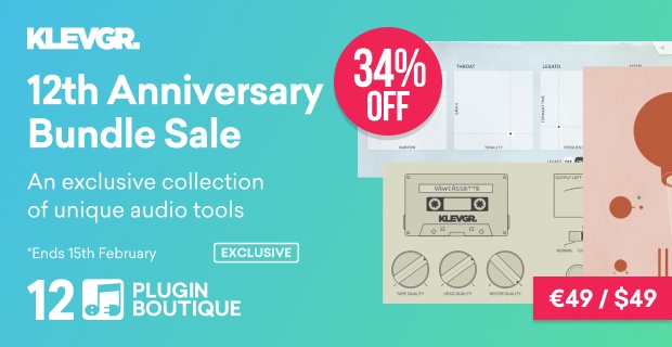Klevgrand Plugin Boutique 12th Anniversary Bundle Sale (Exclusive)