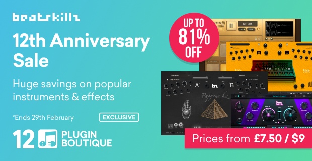 BeatSkillz Plugin Boutique 12th Anniversary Sale (Exclusive)