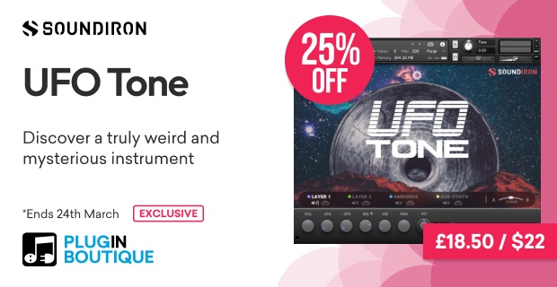 Soundiron UFO Tone Sale (Exclusive)