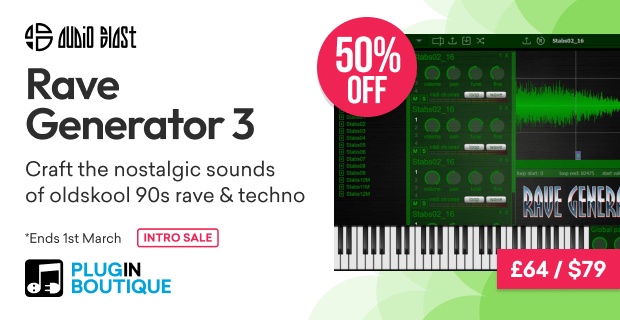 Audio Blast Rave Generator 3 Intro Sale