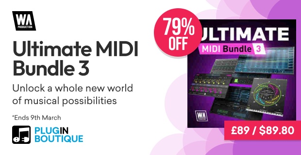 W.A. Production Ultimate Midi Bundle 3 Sale