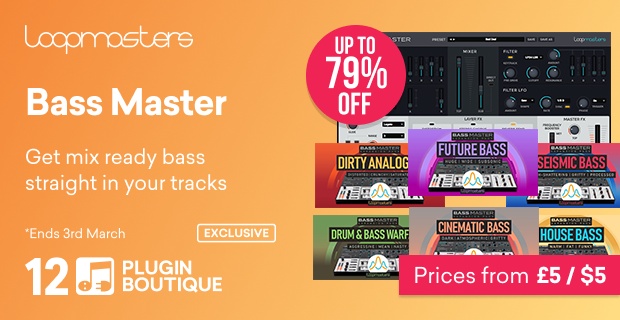 Loopmasters Plugins Bass Master Virtual Instruments Sale (Exclusive)