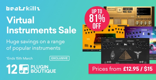 BeatSkillz Virtual Instruments Sale (Exclusive)