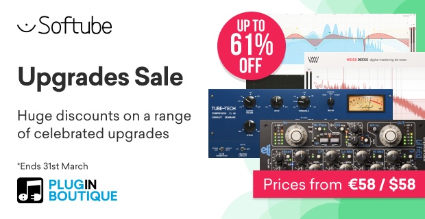 Softube Upgrades Sale