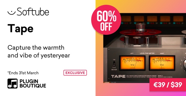 Softube Tape Flash Sale (Exclusive)