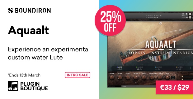 Soundiron Hopkin Instrumentarium: Aquaalt Intro Sale
