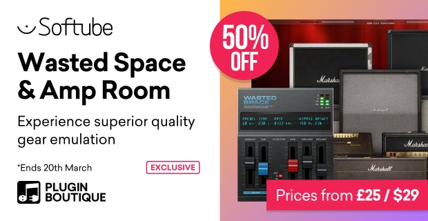 Softube Wasted Space & Amp Room Sale (Exclusive)