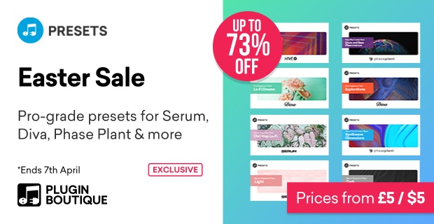 Plugin Boutique Presets Easter Sale (Exclusive)