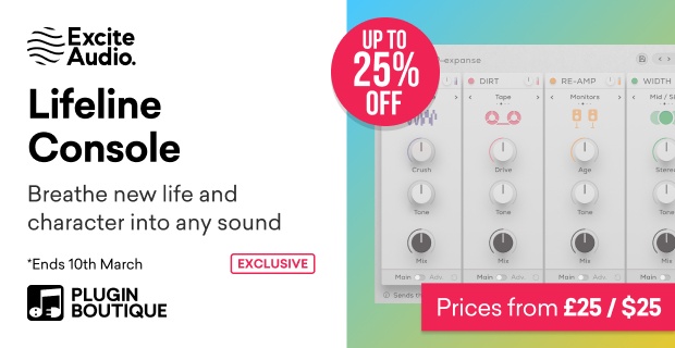 Excite Audio Lifeline Console Sale (Exclusive)