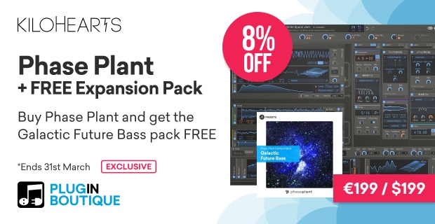Kilohearts Phase Plant + FREE Expansion Sale (Exclusive)