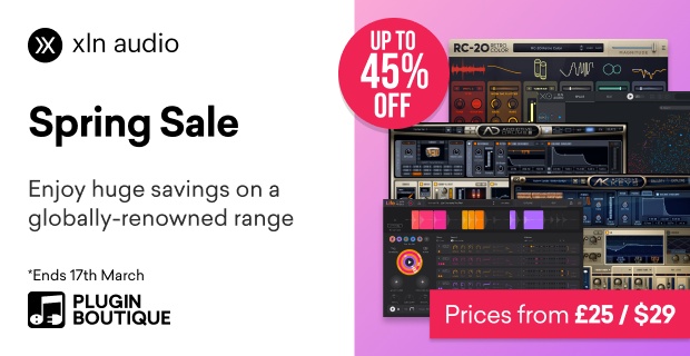 XLN Audio Spring Sale