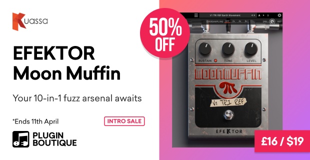 Kuassa EFEKTOR Moon Muffin Intro Sale
