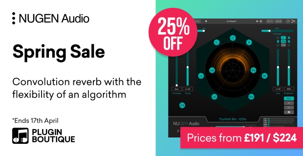 NUGEN Audio Sounds Like Spring Sale