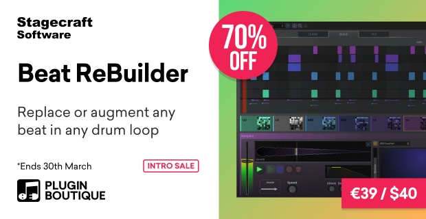 Stagecraft Beat ReBuilder Intro Sale