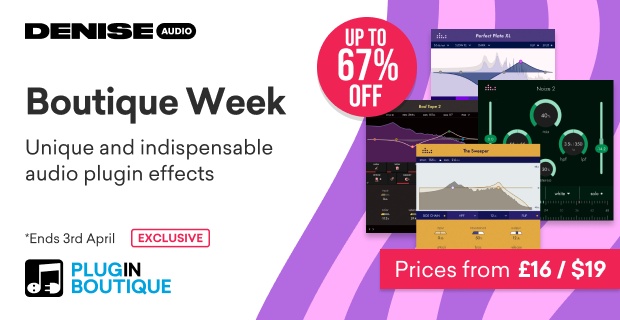 Denise Audio Boutique Week Sale (Exclusive)