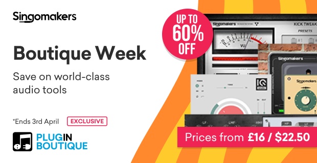 SINGOMAKERS Boutique Week Sale (Exclusive)