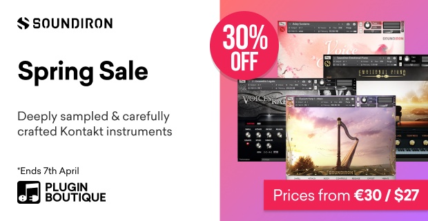 Soundiron Spring Sale