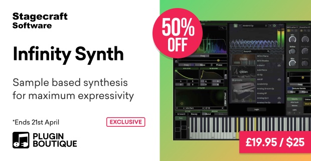 Stagecraft Infinity Synth Sale (Exclusive)