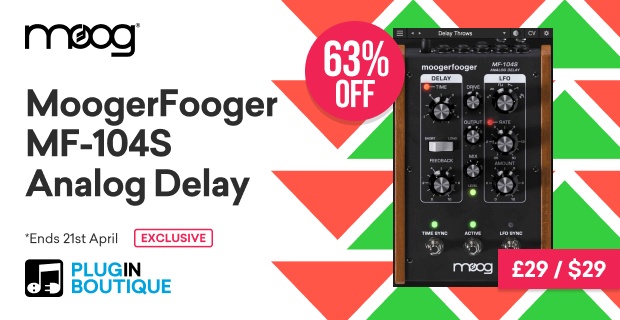 Moog MoogerFooger MF-104S Analog Delay $29 & Under Sale (Exclusive)
