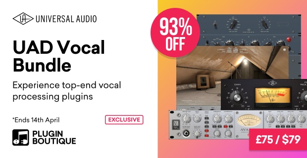 Universal Audio UAD Vocal Bundle Sale (Exclusive)