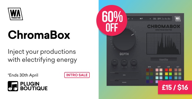 W.A. Production ChromaBox Intro Sale