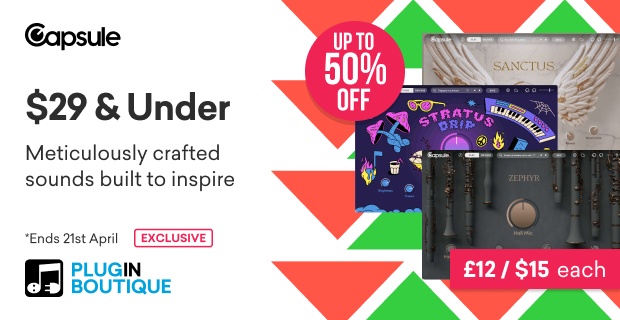 Capsule Audio $29 and Under Sale (Exclusive)