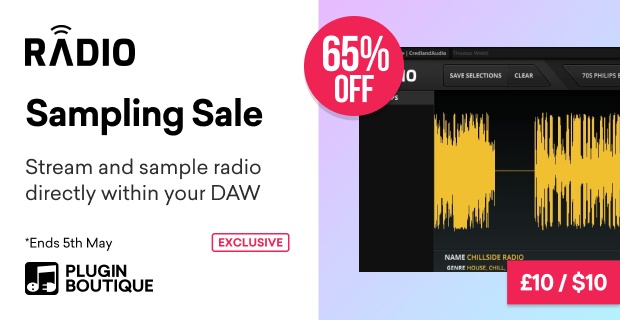 Plugin Boutique Radio Sampling Sale (Exclusive)