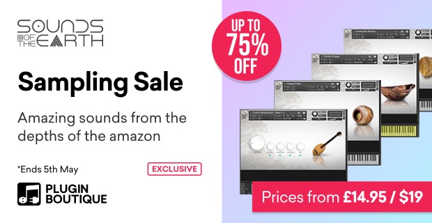 Sounds Of The Earth Sampling Sale (Exclusive)