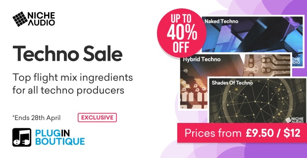Niche Audio Techno Sale (Exclusive)
