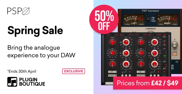 PSP Audioware Spring Sale (Exclusive)