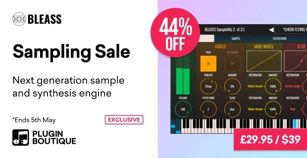 BLEASS SampleWiz 2 Sampling Sale (Exclusive)