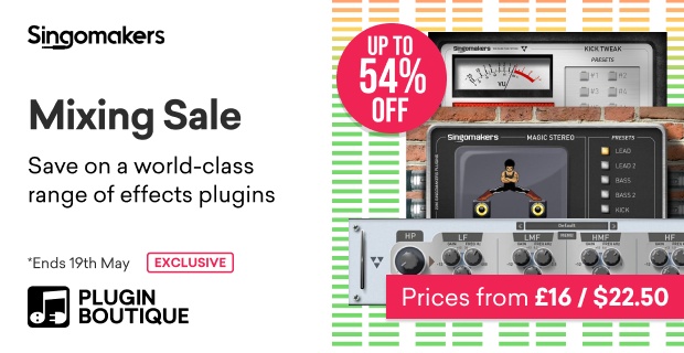 SINGOMAKERS Mixing Sale (Exclusive)