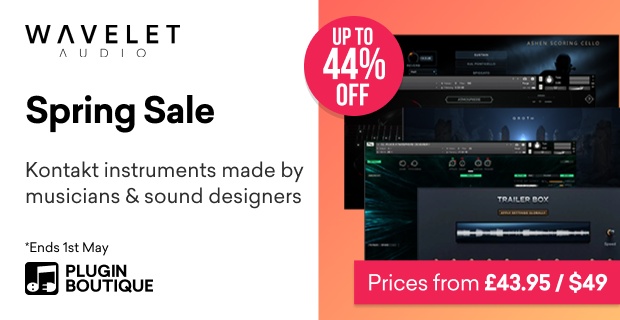 Wavelet Audio Spring Sale