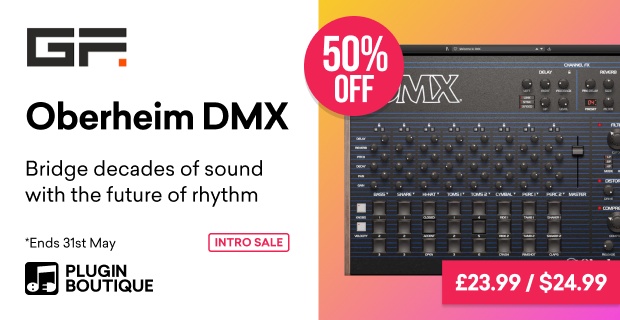 GForce Software Oberheim DMX Intro Sale